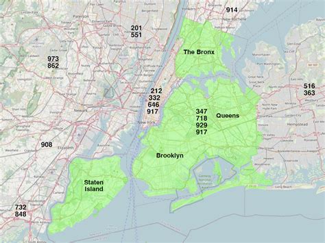 Image result for Phone Look Up Area Code 929 Area Code Map