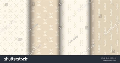 Collection Simple Background Patterns Vector Image Stock Vector ...