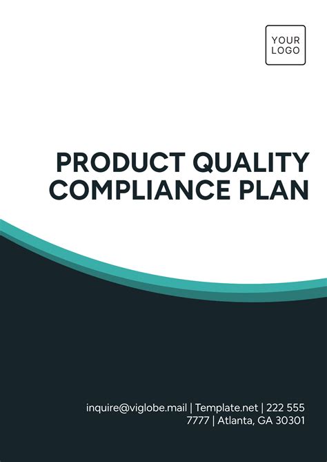 Image result for Product Quality Plan Example