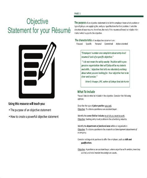 Image result for Sample Objective Statements