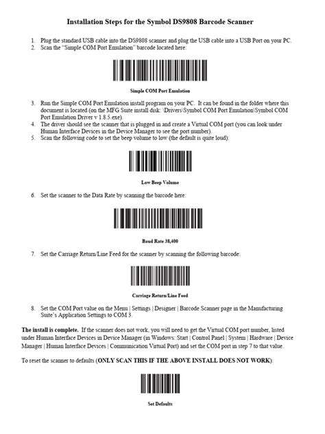 Image result for Symbol 2852 Setup File