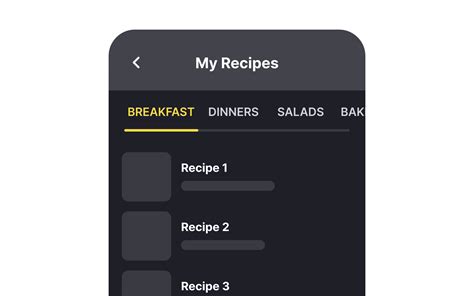 Image result for Scrollable Tabs UI Design