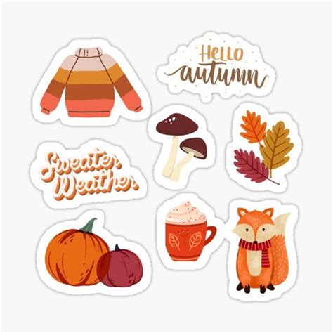 Bildergebnis für Small Fall Stickers
