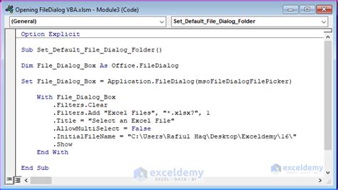 Toradh íomhá ar Open External File in VBA