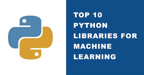 Top 10 Python Libraries に対する画像結果