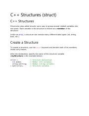 Image result for C++ Structures. Examples