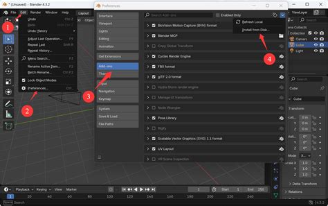 Toradh íomhá ar Blender Tools Tutorials