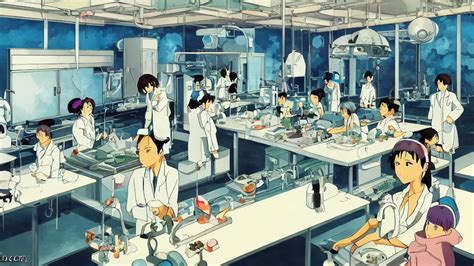 Toradh íomhá ar Anime Science Apparatus