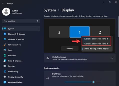 Toradh íomhá ar Windows Key Plus PTO Duplicate Screen