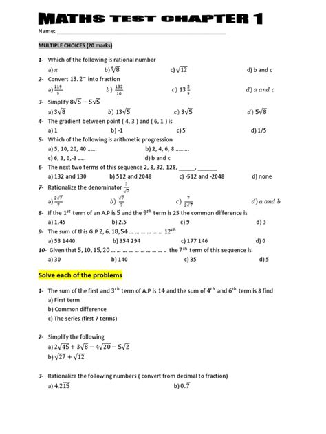 Image result for Example of Math Form 2