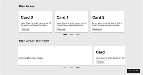 Image result for React Bootstrap Carousel with Cards Inside