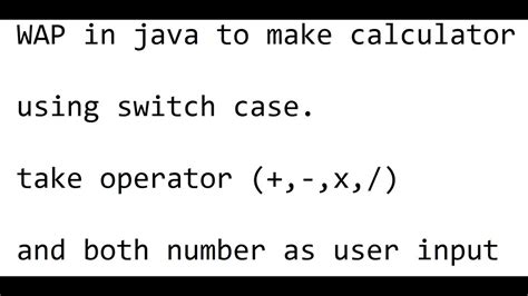 Image result for Switch Case in Java Calculator