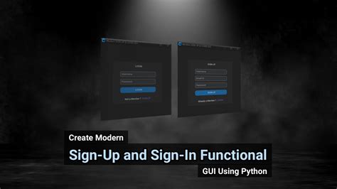 Image result for Sign Up On GUI in Python