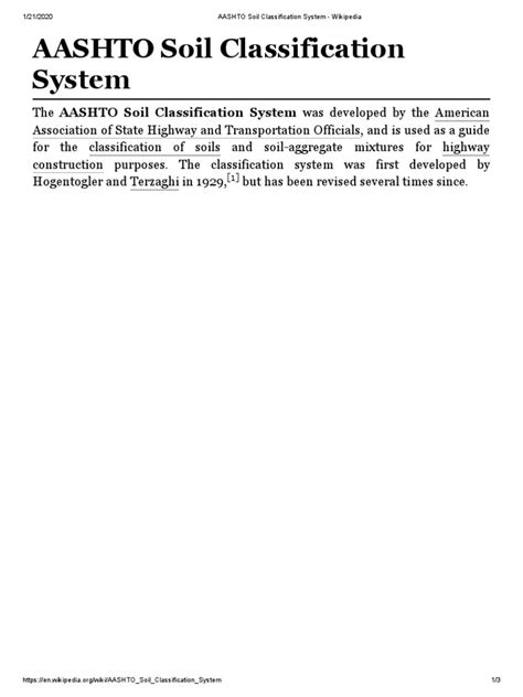 Image result for AASHTO Classification System