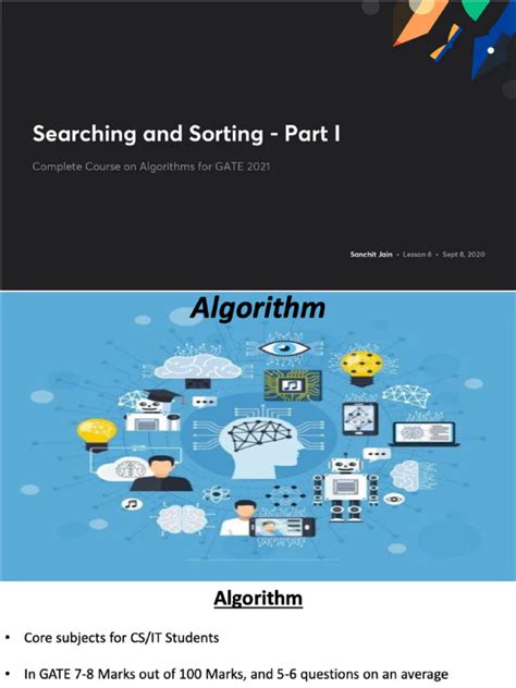 Sorting and Searching Methods Reviewer に対する画像結果