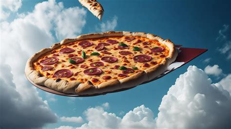Image result for Floating Pizza Pic