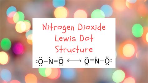 Toradh íomhá ar CO2 vs No2 Lewis Structure Chemistry
