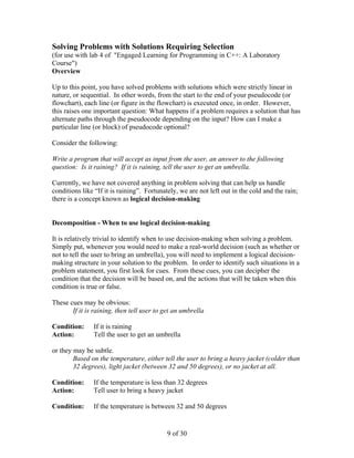 Toradh íomhá ar Problem Solving and C Programming Book