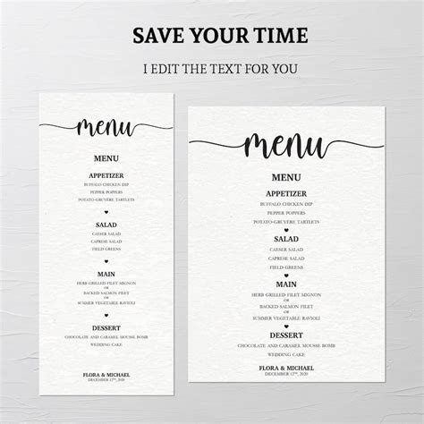 Image result for Sample Rehearsal Dinner Menu
