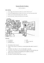 Paradigm Shift Worksheet に対する画像結果