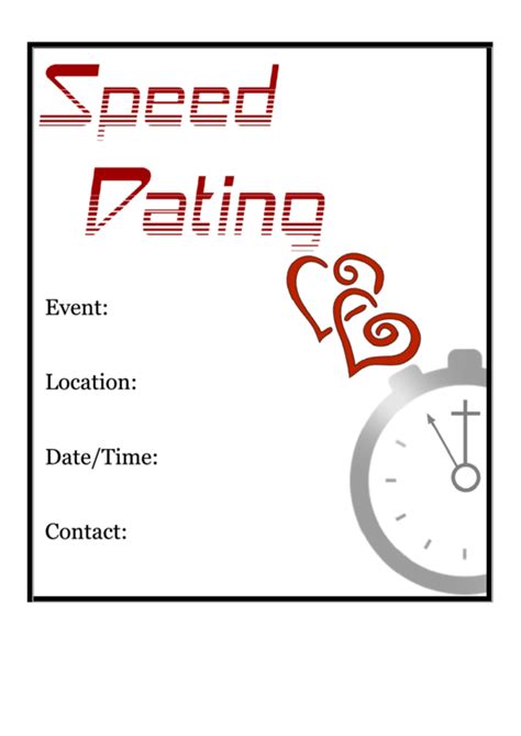 Speed Dating Form に対する画像結果