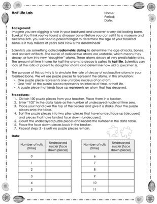 Get a Half Life Procedure Lab Answer に対する画像結果