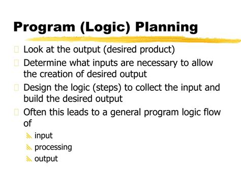 Image result for Logic Program Prenstaion