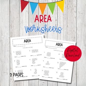 3rd Grade Area Math に対する画像結果