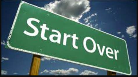 Image result for Starting Over Meme