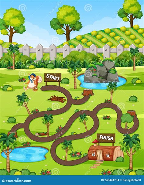 Image result for Squirrel Maze