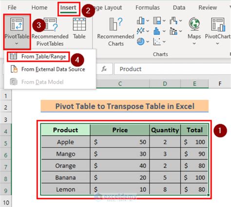 Image result for Transpose PivotTable Excel
