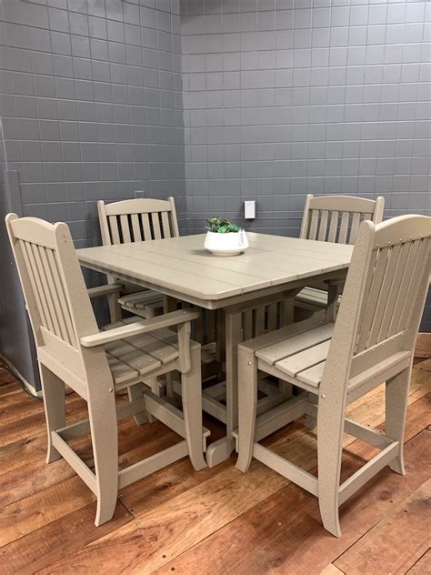 44″ Square Table Set | Miller's Dutch Haus Furniture