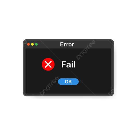 Error Window PNG に対する画像結果
