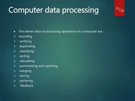 Image result for Data Processing Function in Computer