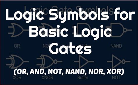 Image result for Logic Symbols