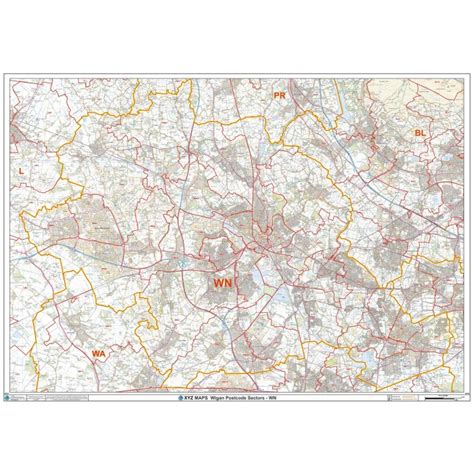 Afbeeldingsresultaten voor WN Postcode Area