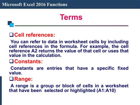Image result for Microsoft Excel 2016 Function