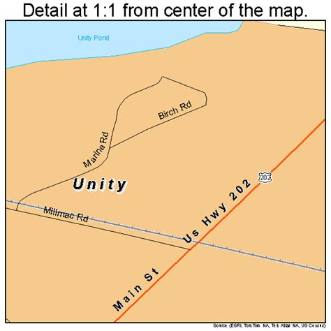 Image result for Unity Maine Map