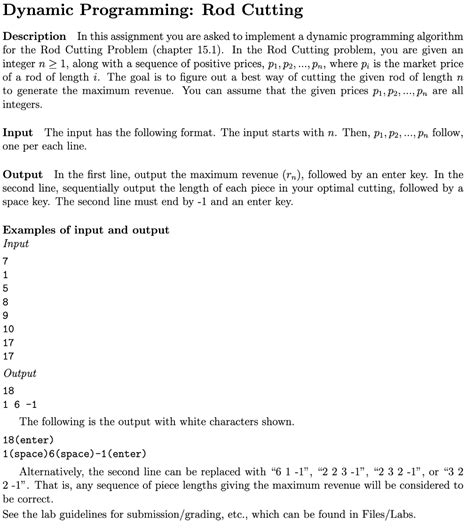 Image result for Rod Cutting Algorithm Dynamic Programming