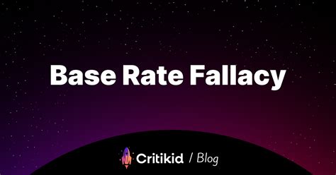 Image result for Base Rate Fallacies