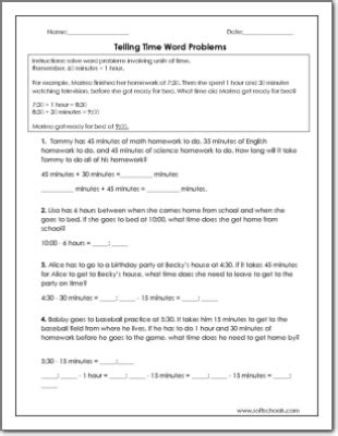 Image result for Time. Word Problem Worksheet Grade 6