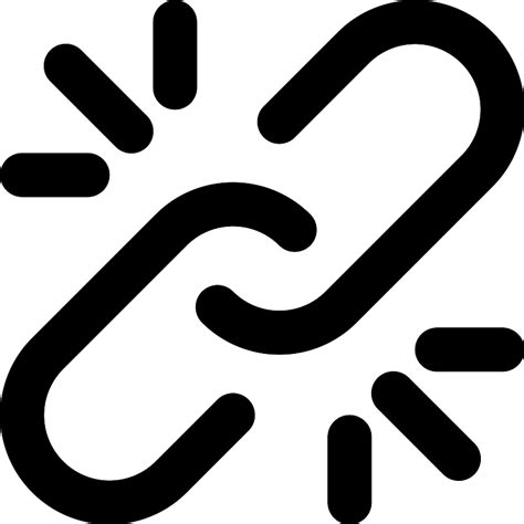 Image result for Broken Connection Icon White