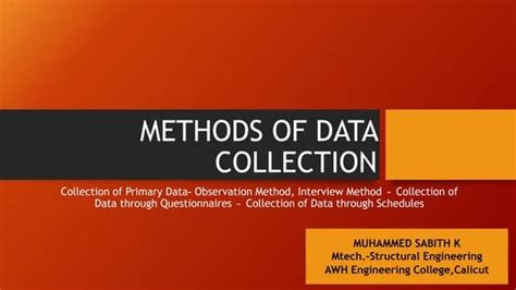 Image result for Method of Collection