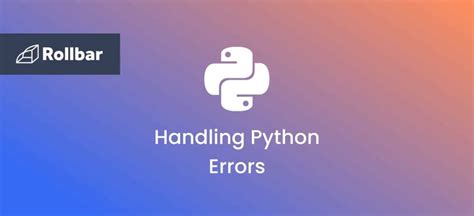 Image result for How to Handle Errors in Python