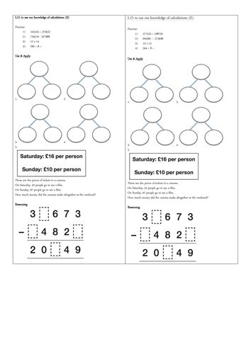 Image result for Multiplication Year 5 Addition 7 Questions