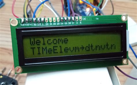 Image result for Arduino HelloWorld Letters 2X16 LCD