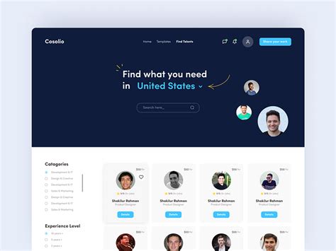 Toradh íomhá ar Search Page Design Idea ThemeForest