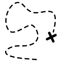 Image result for Treasure Map Dashed Line