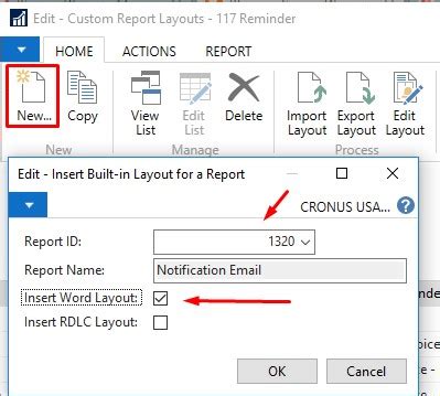 HOW DO I - Customize Report Word Layout.