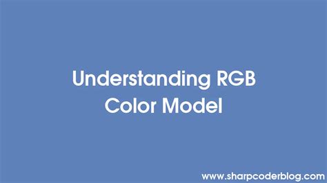 RGB Color Model に対する画像結果